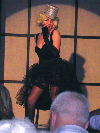 Tracy Tyler as Marlene Dietrich